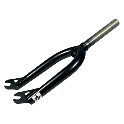 Fitbikeco BMX AM Fork Matt Black 16" 1-1/8" x 160mm 25mm Offset 3/8" Axle