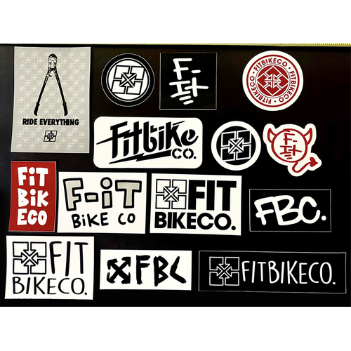 Fitbikeco Promo Sticker Pack