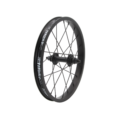 Fitbikeco BMX OEM 16" Front Wheel Black 20H 16" Axle 10mm 