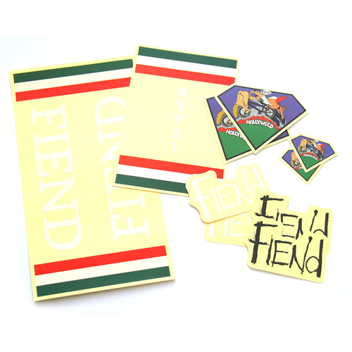 Fiend BMX Reynolds Simoncini Frame Sticker Pack