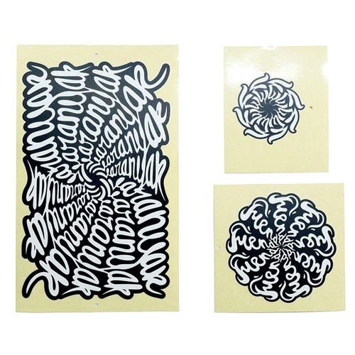 Fiend BMX Varanyak V3 Frame Sticker Pack