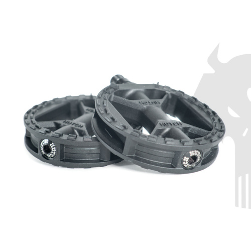 Hutch Nylon Fibre Sealed Pedals Black