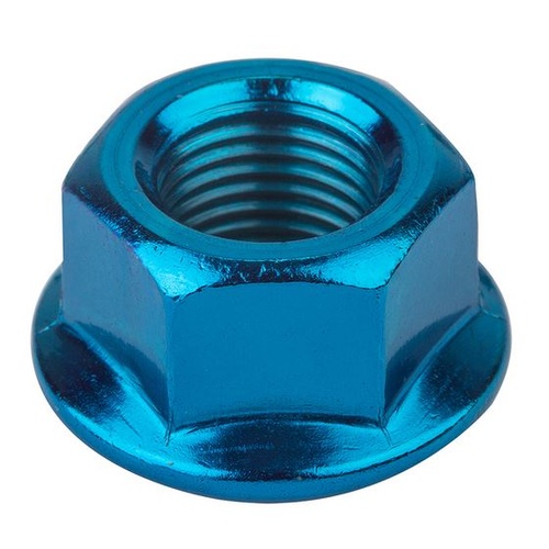 MCS BMX Axle Nuts Translucent 3/8 inch 2-Pack