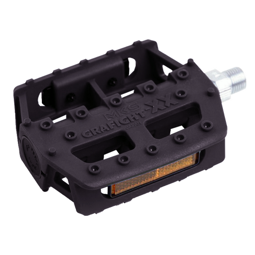 MKS GrafightXX Pedals [Black] [9/16"]