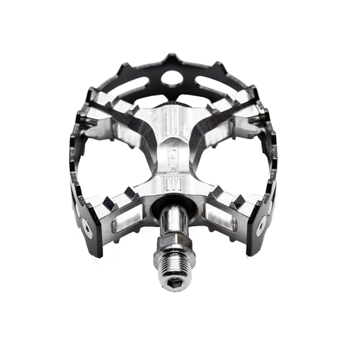 MKS BMX XC-III Bear Trap Caged Pedals Alloy/Steel Retro