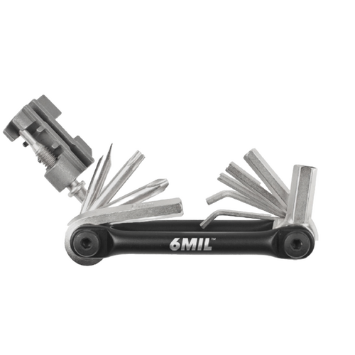 6MIL 14 In 1 Folding Multi Tool Black FT-02