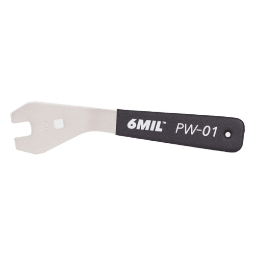 6MIL PW-01 Pedal Spanner Black 15 mm 