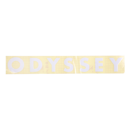 Odyssey BMX Futura Ramp Sticker White 24 x 2.4" 