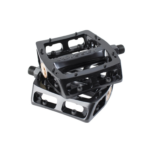 Odyssey Trail Mix Pedals Sealed/Alloy/Steel Black 9/16 inch Spindle