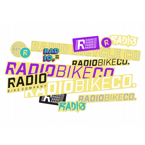 Radio Radio Brand Sticker Pack