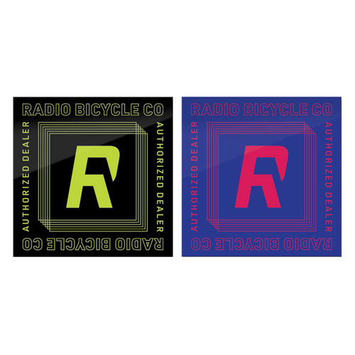 Radio Authorised Dealer Sticker Pack