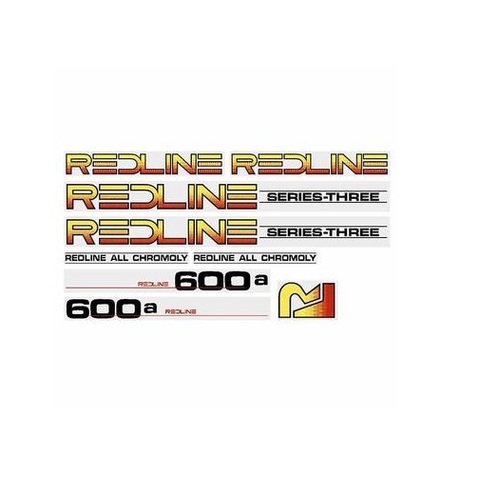 Redline Retro 600A Series 3 Decal Set