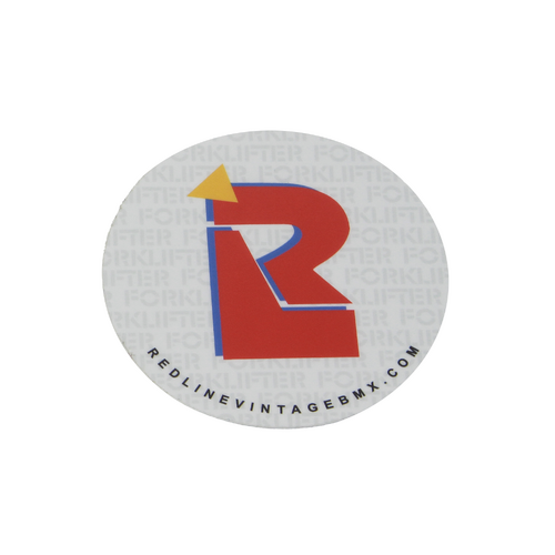 Redline Logo Forklifter Sticker