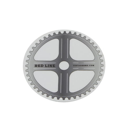 Redline Flight Sprocket Sticker