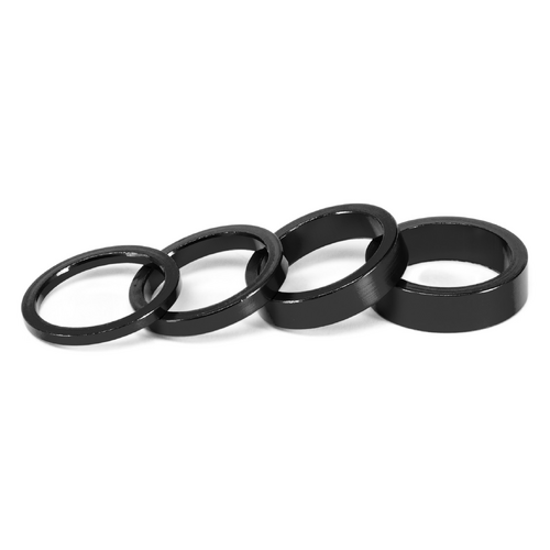 Salt Alloy Headset Spacer Set [Black]