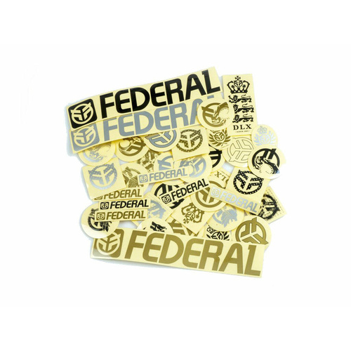 Federal 39pc Sticker Pack / Multicolour