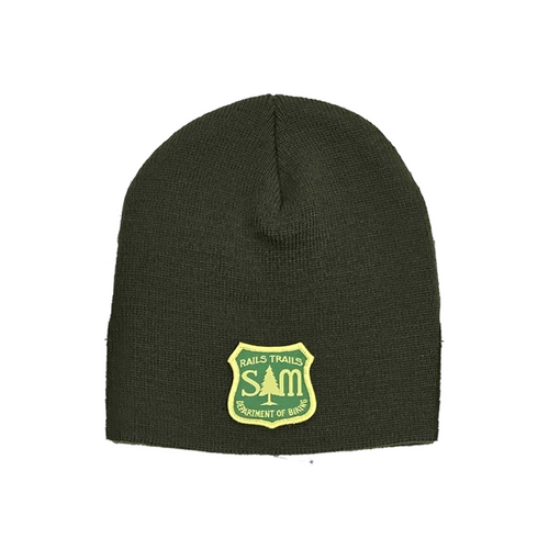 S&M BMX Department Beanie Olive Green One Size 