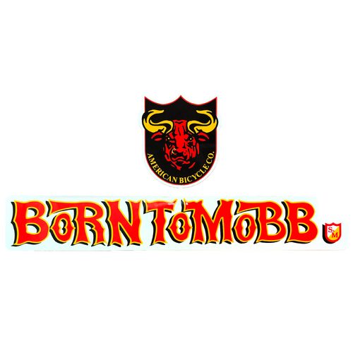 S&M Born To Mobb Sticker Pack