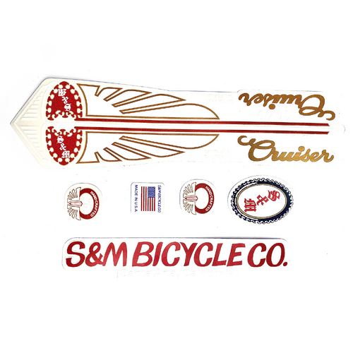 S&M Covid Frame Decal Set