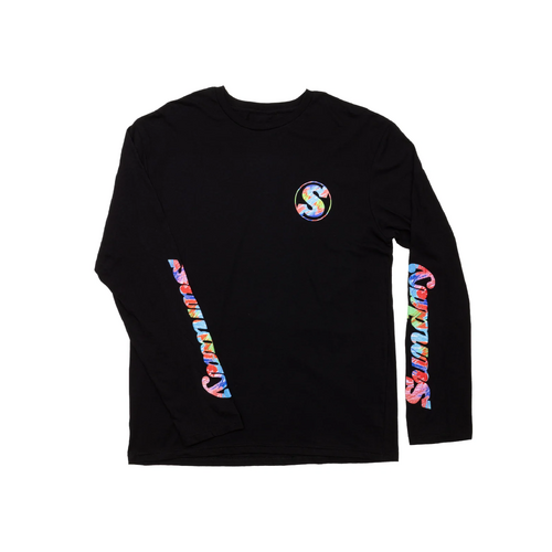 Sunday Classy Scribble Long Sleeve T-Shirt
