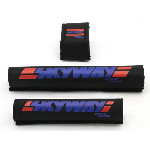 Skyway USA Made Retro Pad Set [Black/Blue]