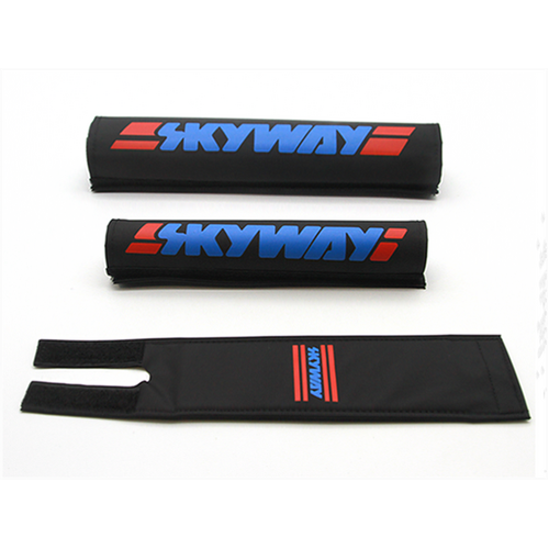 Skyway OEM Retro Pad Set [Black/Blue]