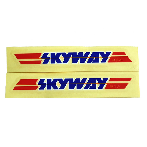 Skyway Handlebar Decal Set