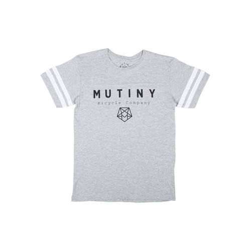 Mutiny Standard Jersey Vintage Heather Grey/White Large