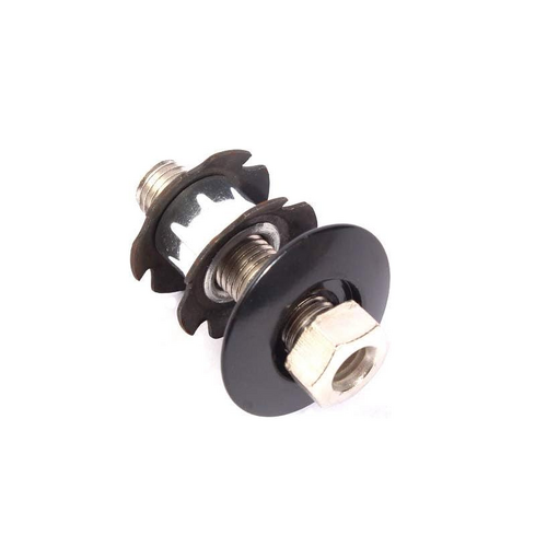 DRS Fork Star Nut Cap & Hollow Bolt Black 1 1/8" 