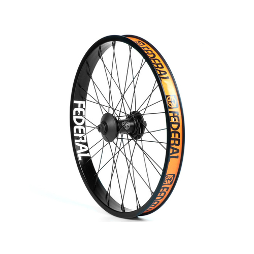 Federal Stance Pro Front Wheel With Guards And Butted Spokes / Black