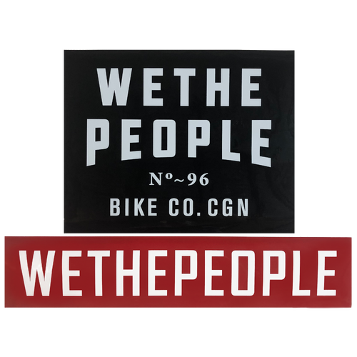 Wethepeople Ramp Sticker Set