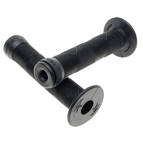Animal Edwin Flanged Grips [Black]
