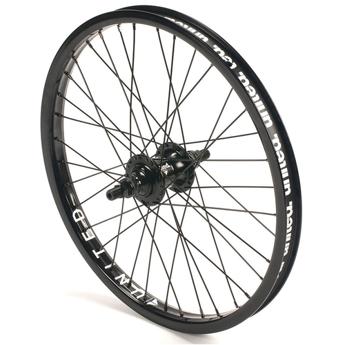 United BMX Supreme Wheel 20'' Freecoaster Black