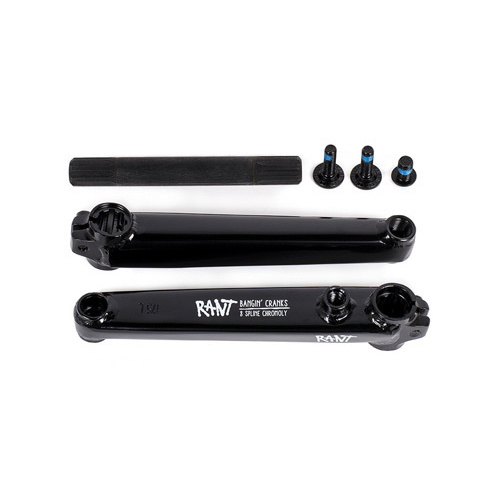 Rant BMX Bangin 8 Spline Cranks 19mm Black