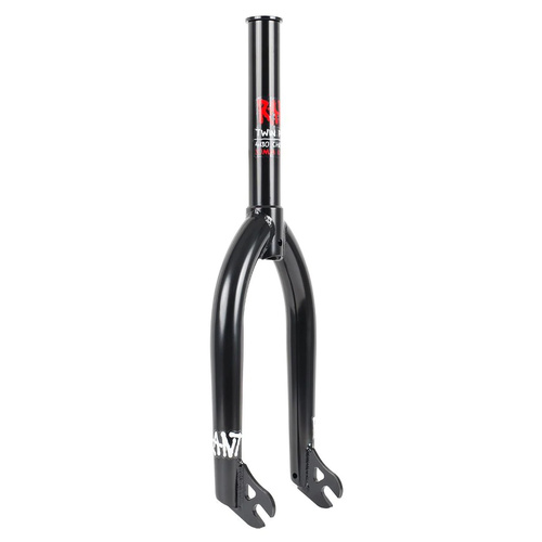 Rant BMX Twin Peaks 18" Forks Gloss Black