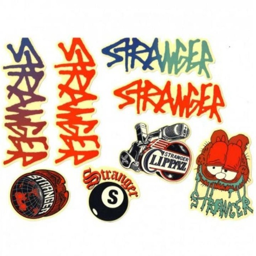 Stranger BMX Sticker Pack
